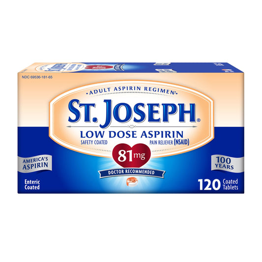 St. Joseph Aspirin - 81Mg 120 Micro Tab - 1 Pack