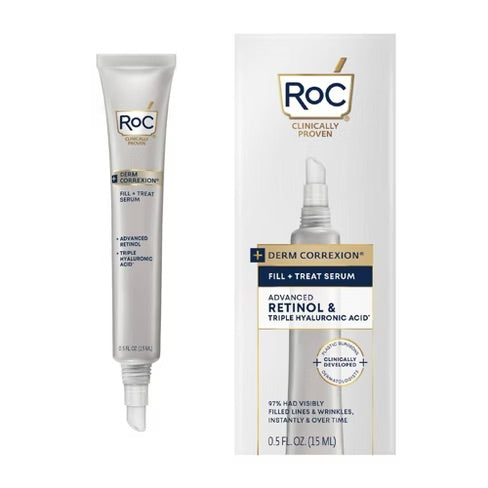 Roc - Derm Correxion Fill + Treat Serum - 0.5 Fl Oz - 1 Pack