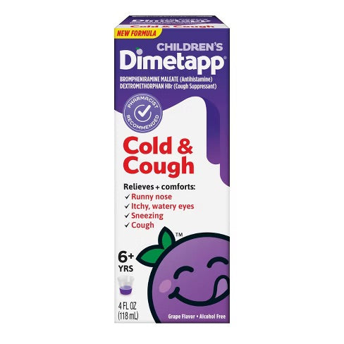 Dimetapp - Children's Dimetapp Cough & Cold - Relief Liquid - 1 Pack