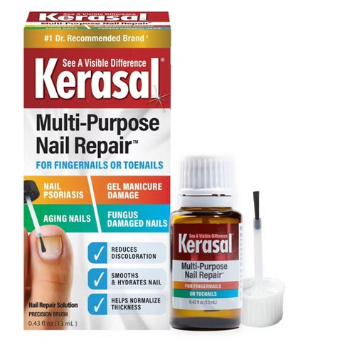 Kerasal Nail - Repair - Multi Purpose Fungal Nail Brush - 0.43 Fl Oz - 1 Pack