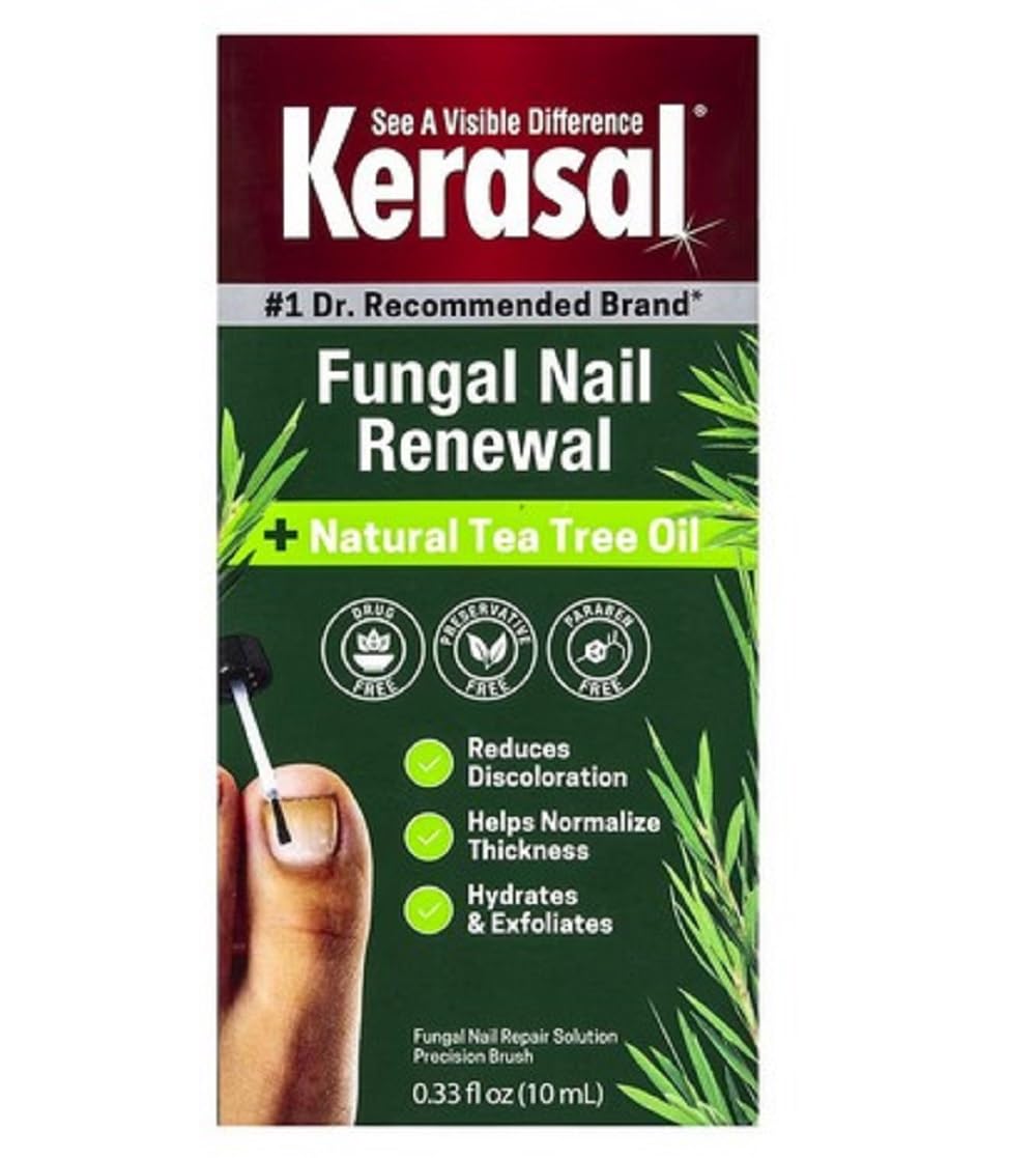 Kerasal Nail - Renwal - Plus Tea Tree Oil 0.33 Fl Oz - 1 Pack