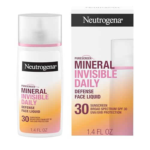 Neutrogena - Mineral Invisible Daily Face Liquid- Defense- With Spf 30- 1.4 Fl Oz - 1 Pack