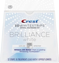 Crest - Whitestrips - Brilliance White - 32 Strips - 1 Pack