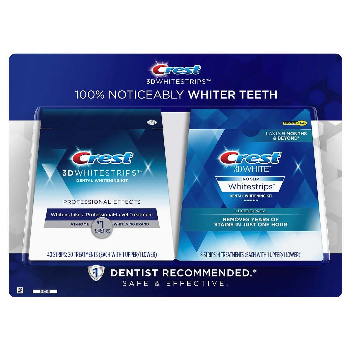 Crest - Whitestrips - Professional Effects - 40 Strips - 4 Pack