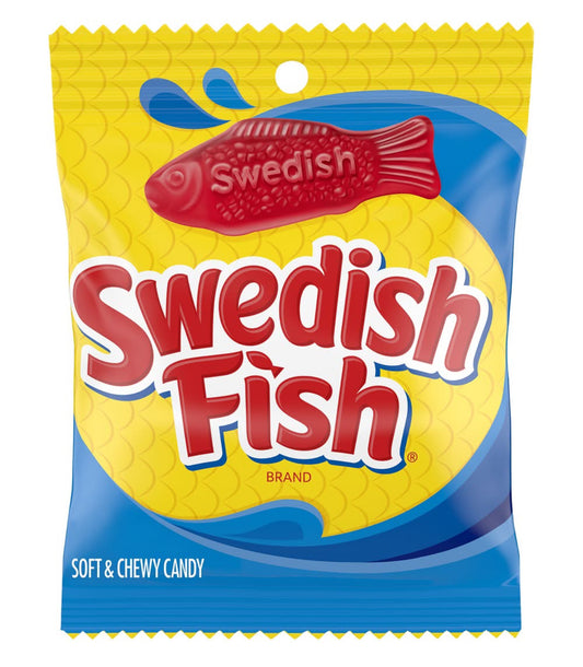SWEDISH FISH bag 8oz 12 pack