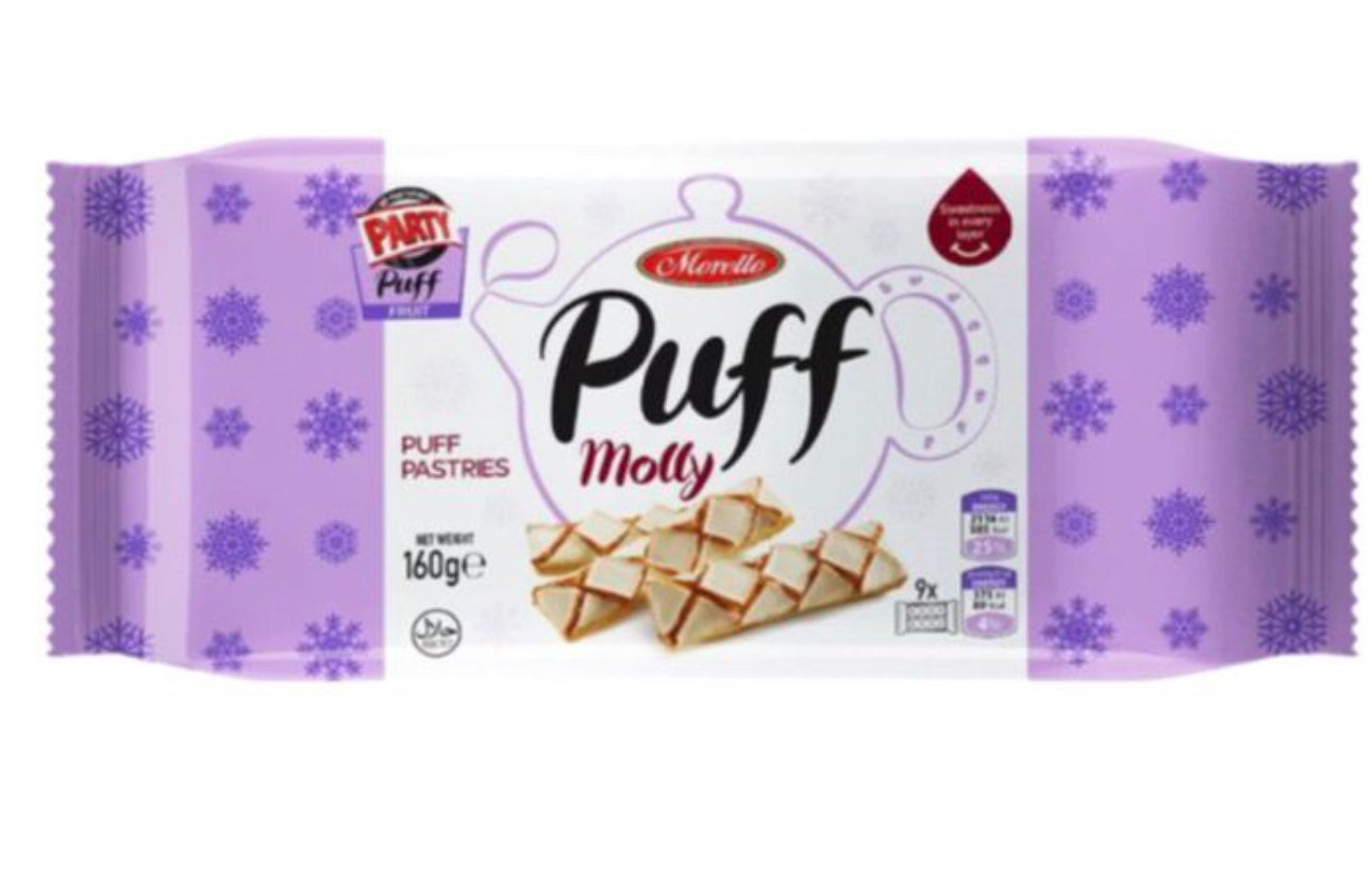 Morello Puff Pastry "Molly" 160g x14pcs Halal