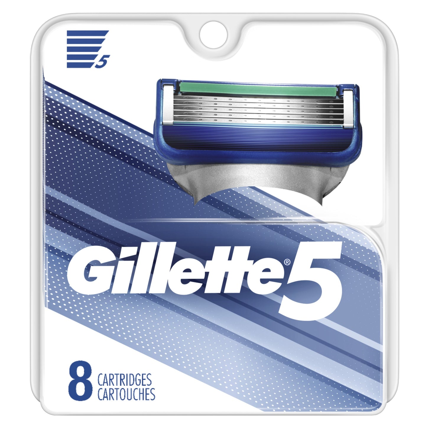 Gillette Blade Refill - Gillette5 - 8 Cartridges - 36 Pack