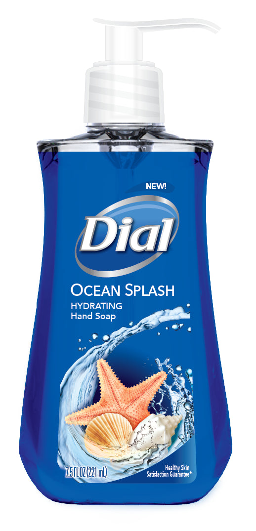 Dial Liquid Soap - Ocean Splash - 7.5 Floz - 12 Pack