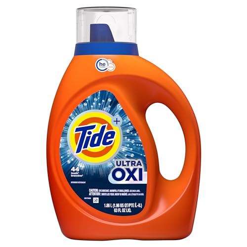 Tide - Liquid He Detergent - Ultra Oxi - 63 Floz - 4 Pack