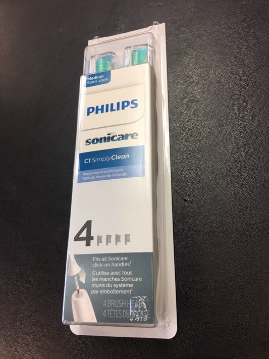 Philips Sonicare - Brush Heads - C1 - 4 Heads - 1 Pack