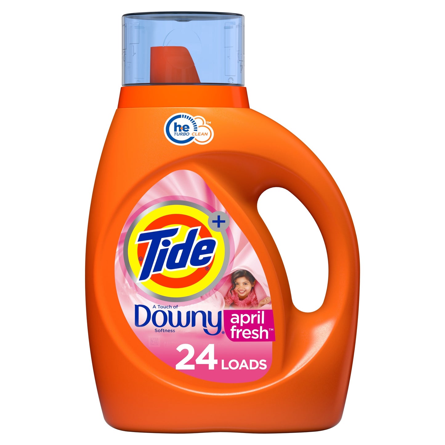 Tide - Liquid Detergent - Downy April Fresh - 37 Floz - 6 Pack