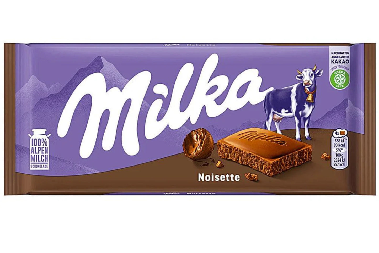 Milka Noisette Milk Chocolate & Hazelnut 27ct