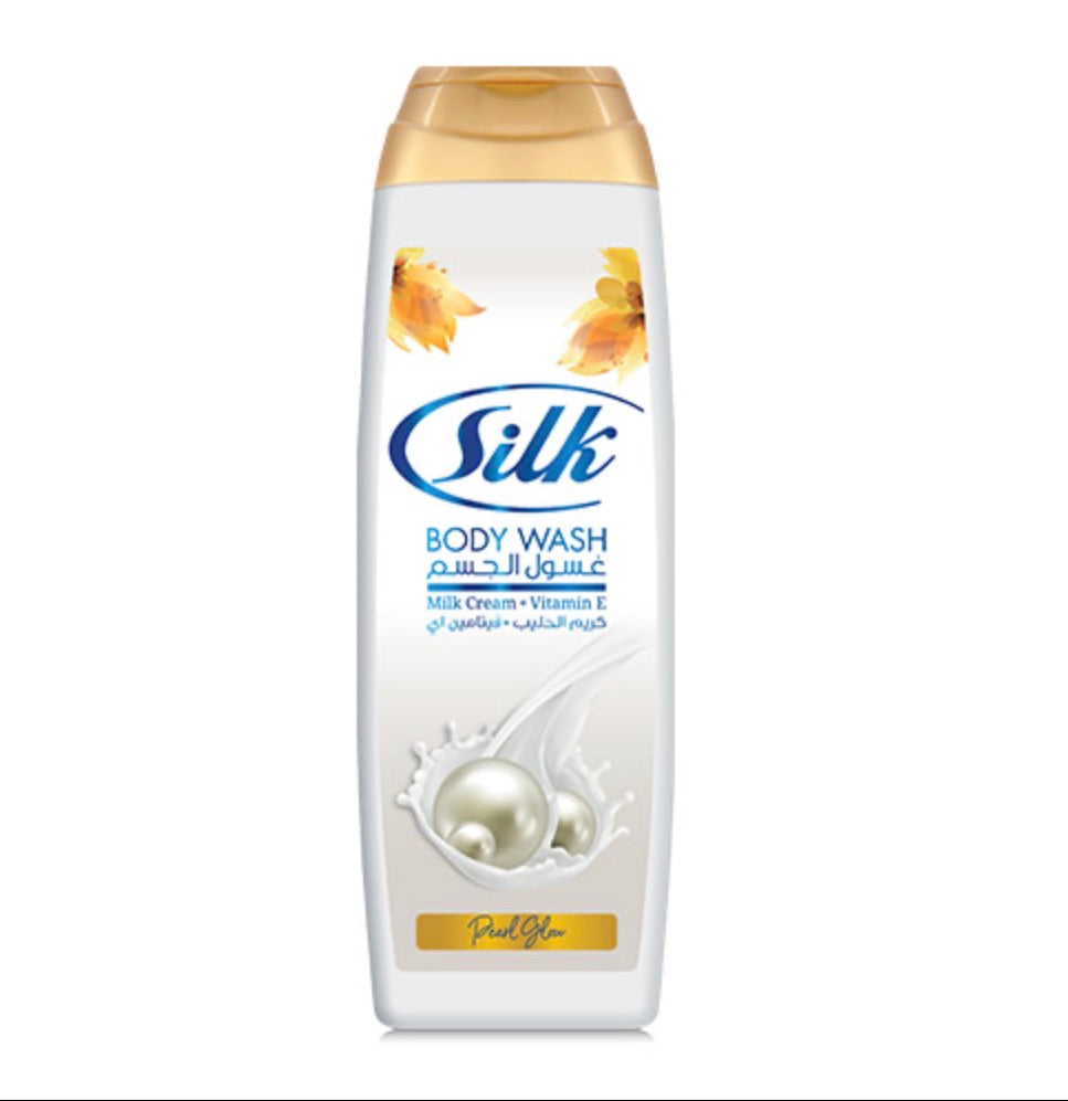 500ml silk body wash pearl glow 18pk