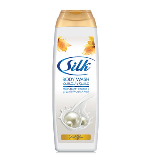 500ml silk body wash pearl glow 18pk