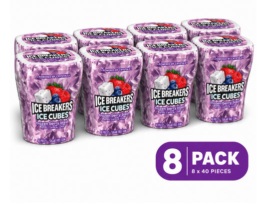 ICE BREAKERS Ice Cubes Frozen Berry Blast 6PK