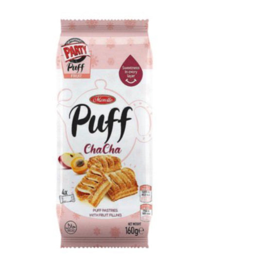 Morello Puff Pastry "ChaCha" 160g x14pcs Fruit Flavor