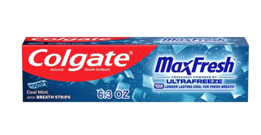 COLGATE MAX FRESH COOL MINT 6.3oz 12Pack