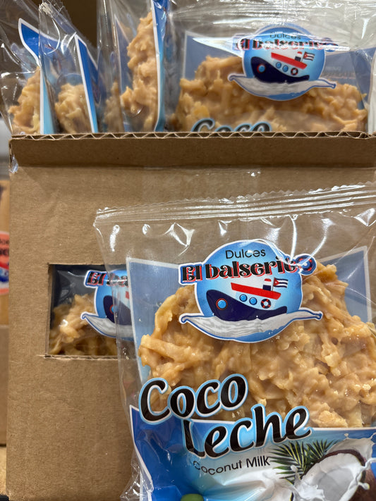 40pk Dulces El Balserito Coco De Leche
