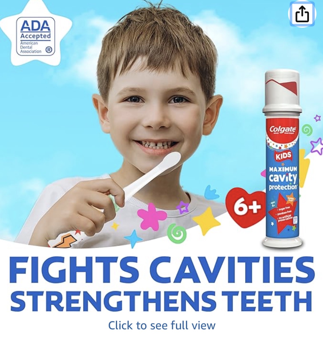 Colgate & Toothpaste 4.4oz 6pack