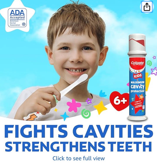 Colgate & Toothpaste 4.4oz 6pack