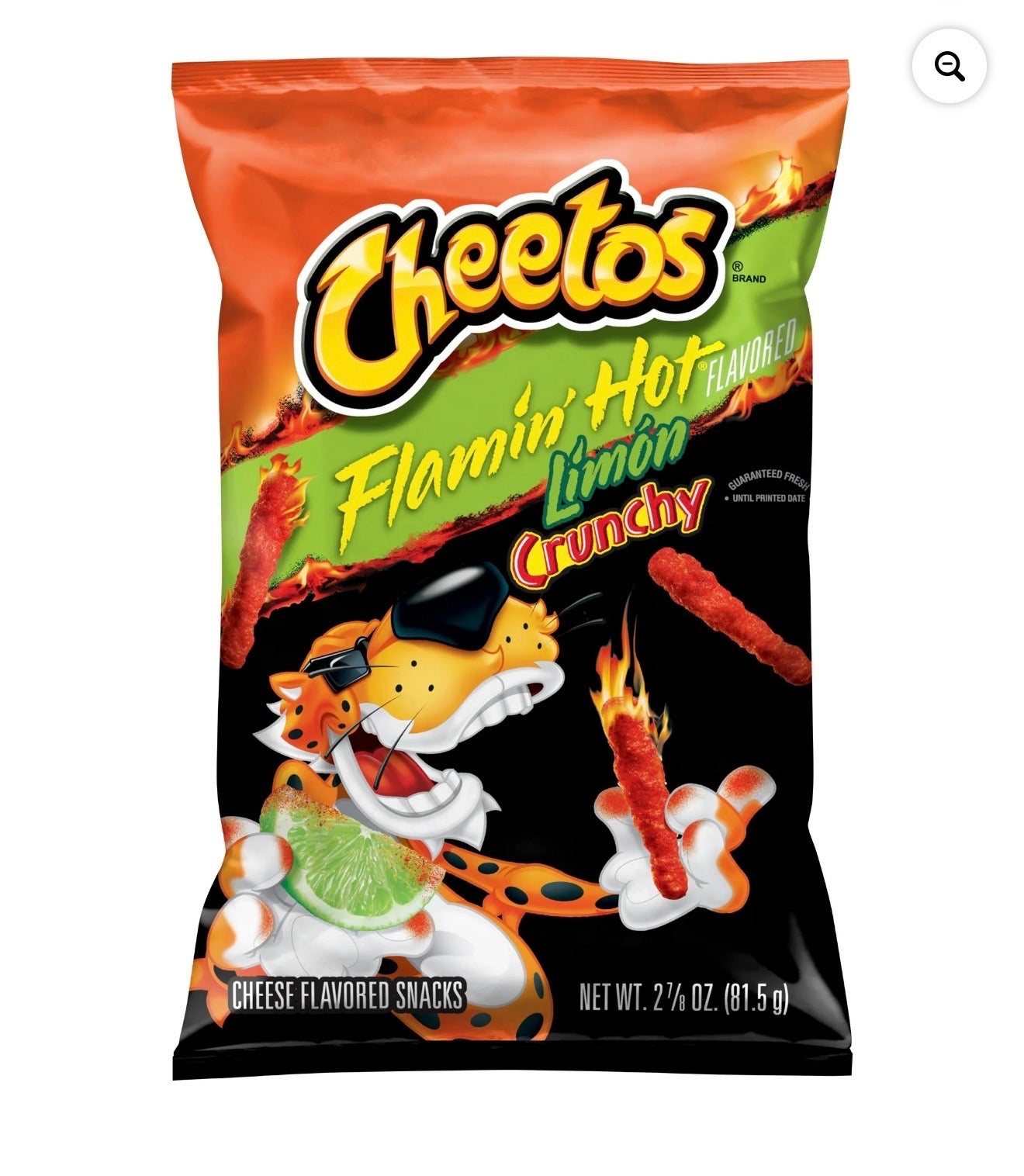 CHEETOS Flamin Hot Limon Crunchy 2.75 oz. 32 pack