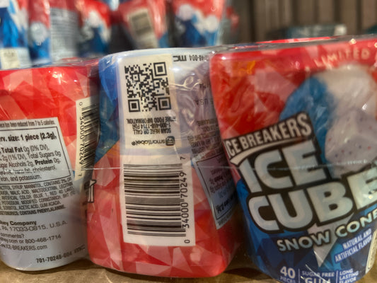 ICE BREAKERS Ice Cubes Snow Cone (2x4)8pack