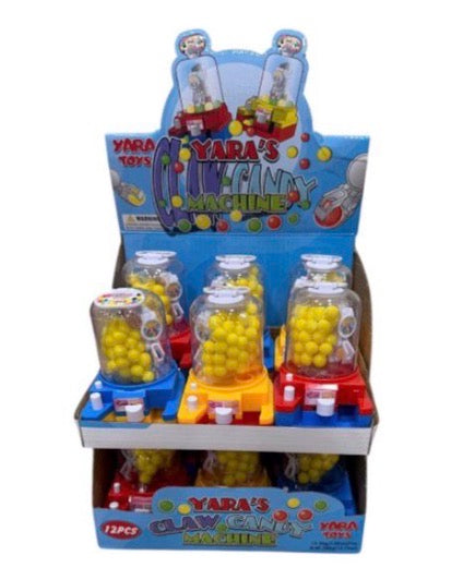 Claw Candy Machine Toy Candy 30g – 12 Pack