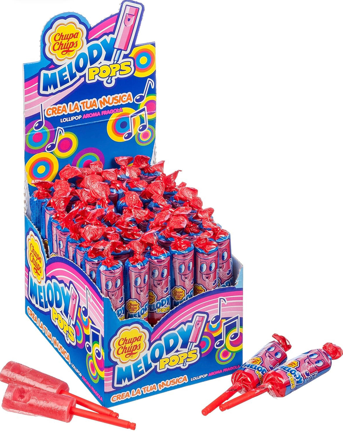 CHUPA CHUPS Melody Pops  48 pack
