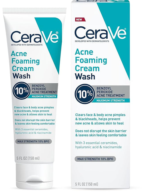 CeraVe Acne Foaming Cream Wash 10oz (150ml ) 6 Units (SDZO5W)