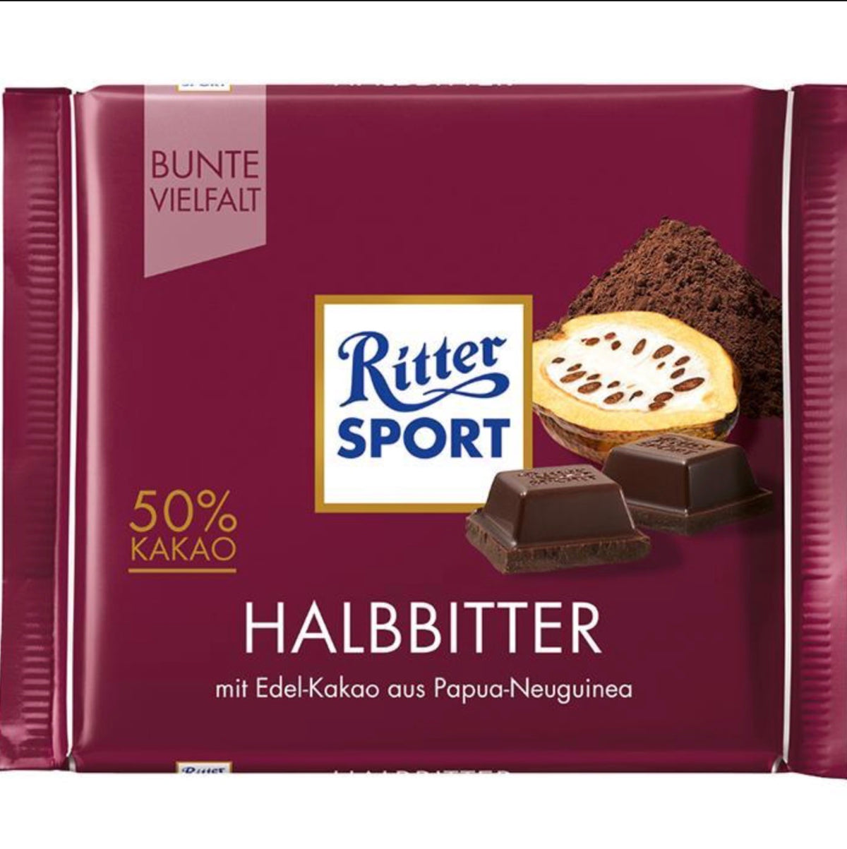 RITTER SPORT Halbitter 12 pack