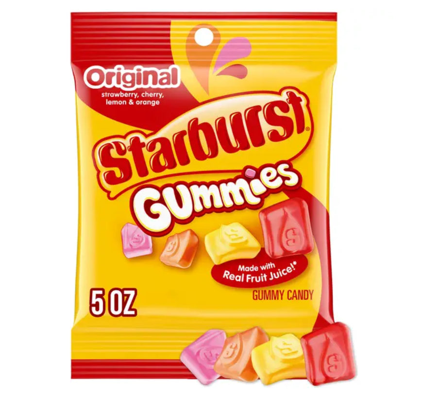 Starburst gummies original 5oz 12pk