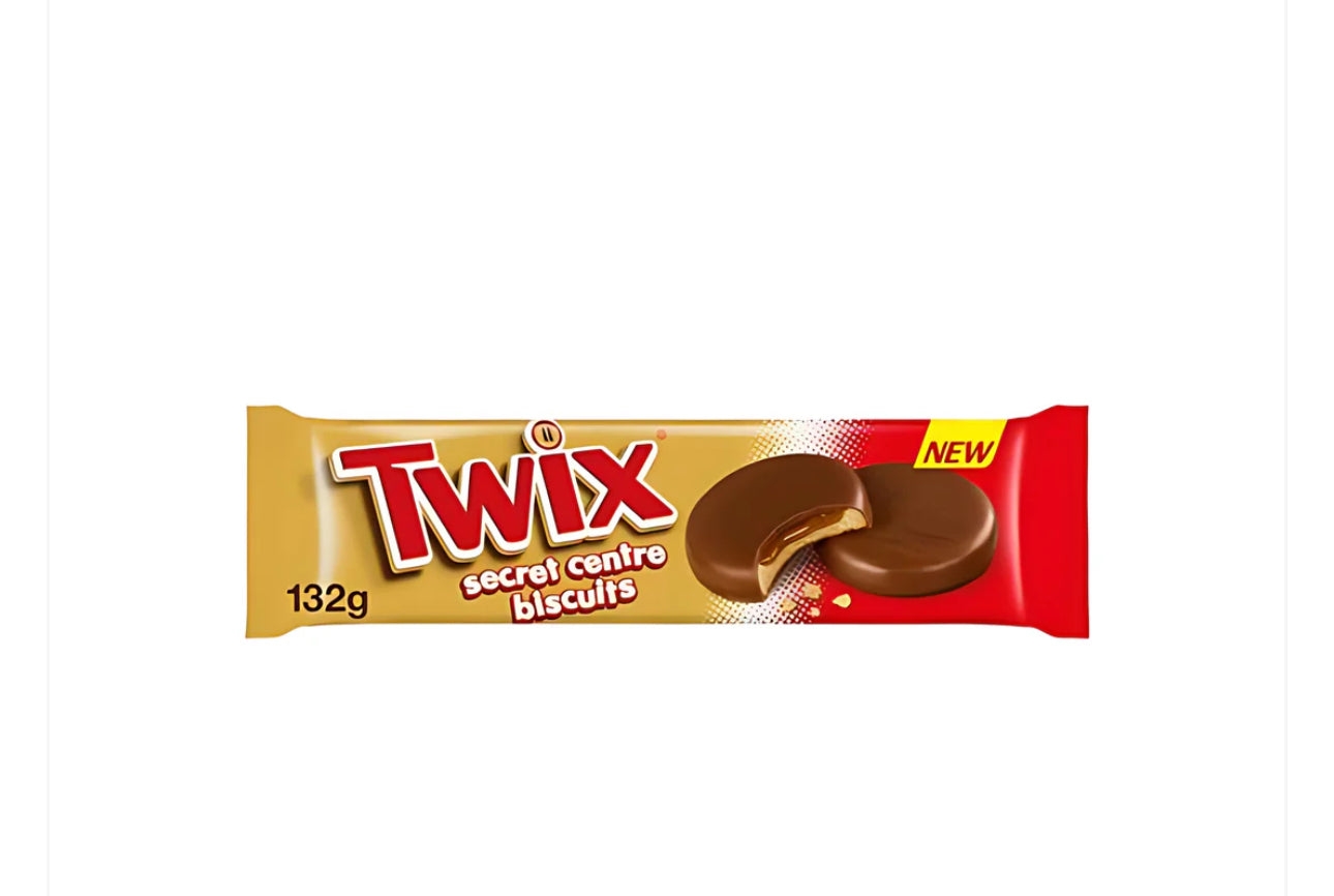 Twix Secret Centre Biscuits 132g 12pk