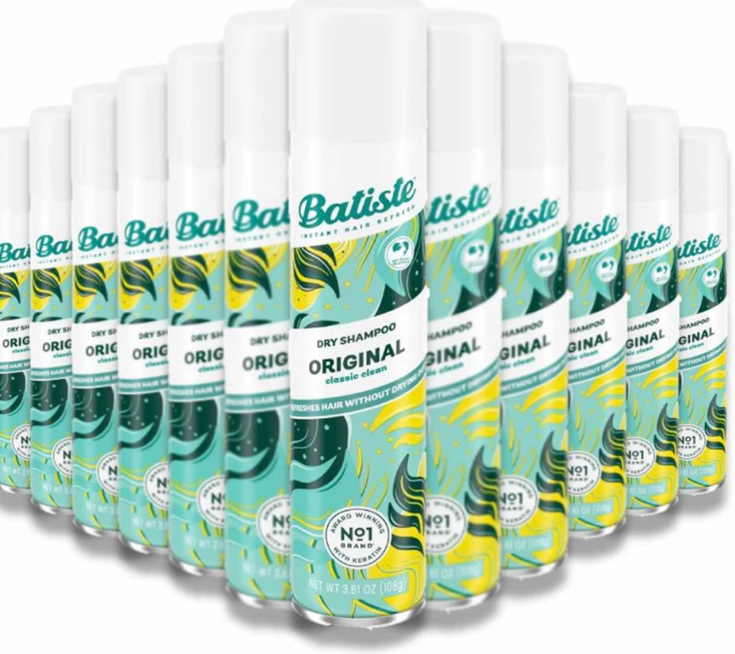 Batiste Dry Shampoo - Original - 200 Ml - 6 Pack