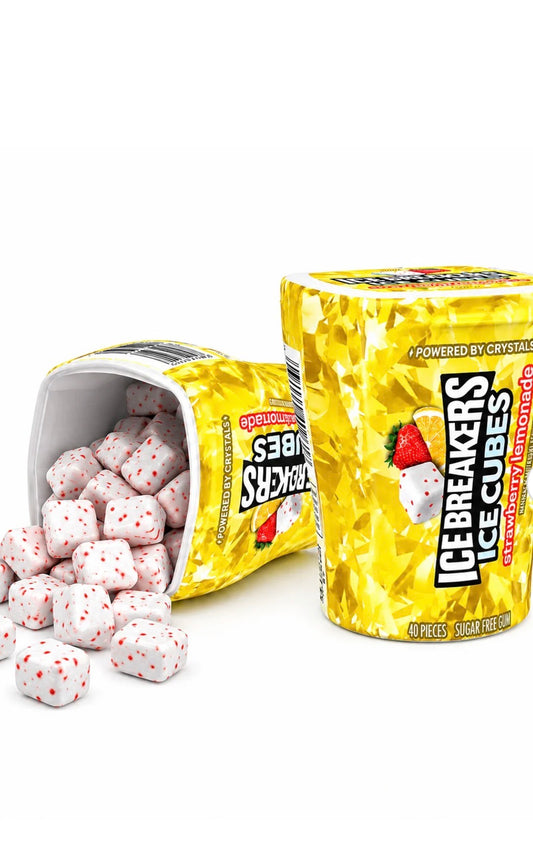 Ice Breaker Ice Cubes Strawberry Lemonade 6pk