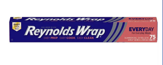 Reynolds aluminium foil wrap 7.6ft 35 rolls