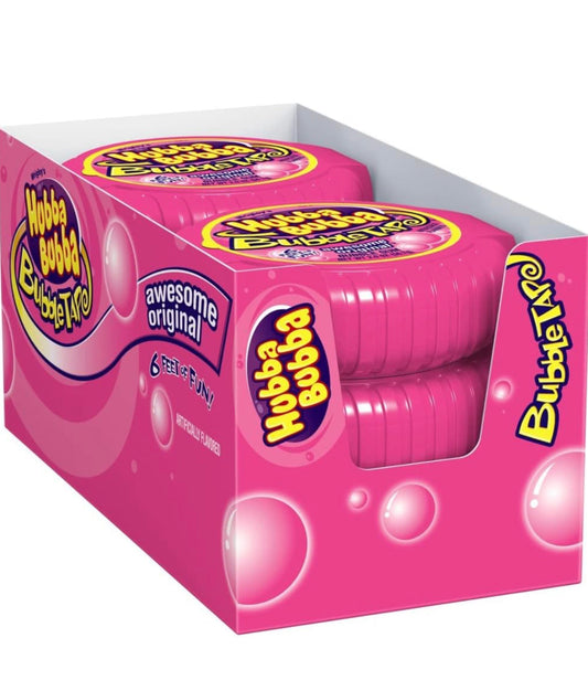 HUBBA BUBBA Pink Bubble Tape 12 pack