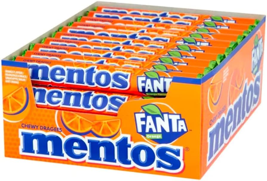 MENTOS Fanta candy  40 pack