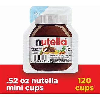 Nutella Mini 15g, 120pcs