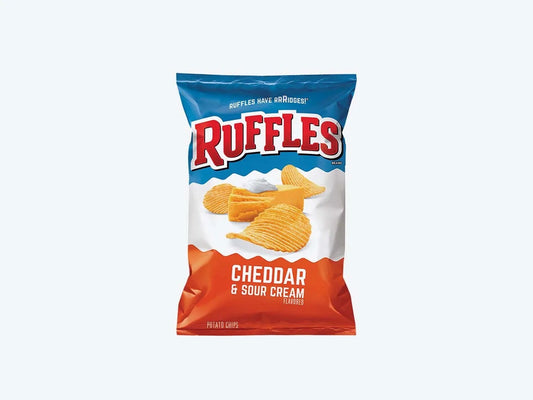 RUFFLES Cheddar & Sour Cream 2.25 oz 24 pack