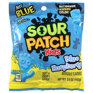 SOUR PATCH KIDS Blue 5oz  12 pack