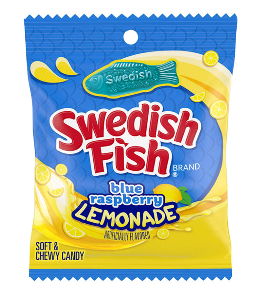 SWEDISH FISH Lemonade bag 8oz 12 pack