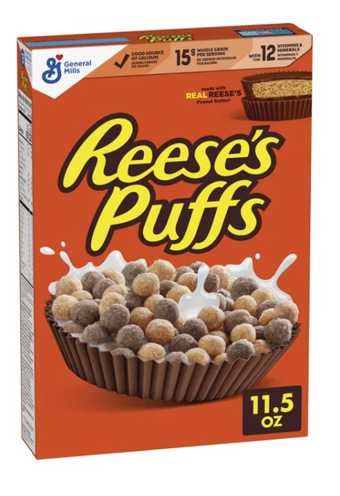 REESES PUFFS CEREAL 11.5OZ 12 PACK