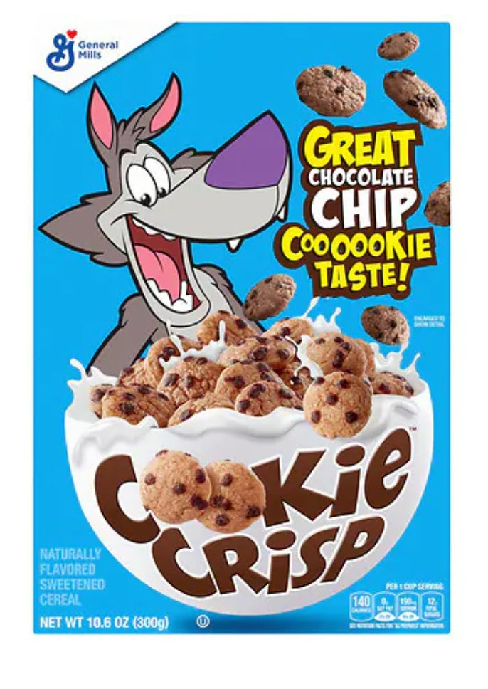 COOKIE CRISP CEREAL 10.6OZ 12PCK