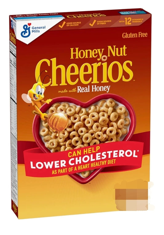 HONEY NUT CHEERIOS CEREAL 10pk