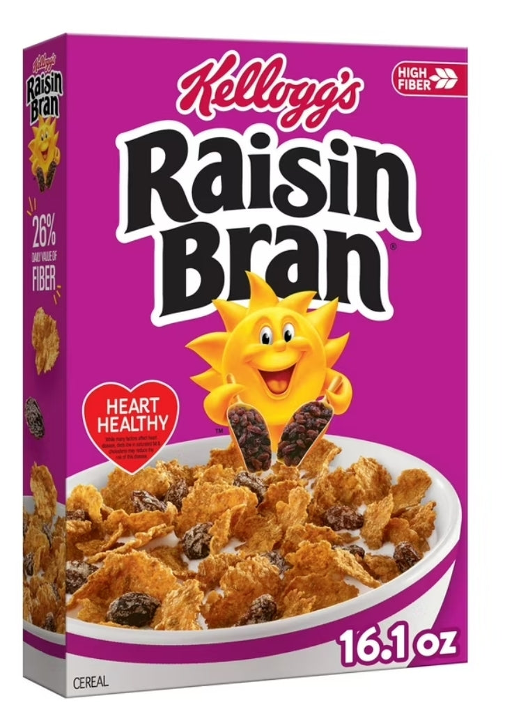 RASIN BRAN CEREAL 16.1OZ 10 PACK