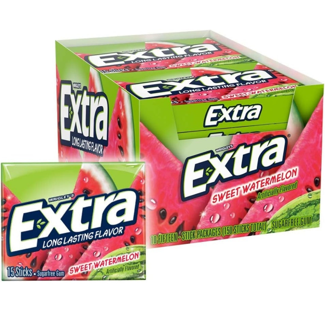 EXTRA Gum Watermelon 10 pack