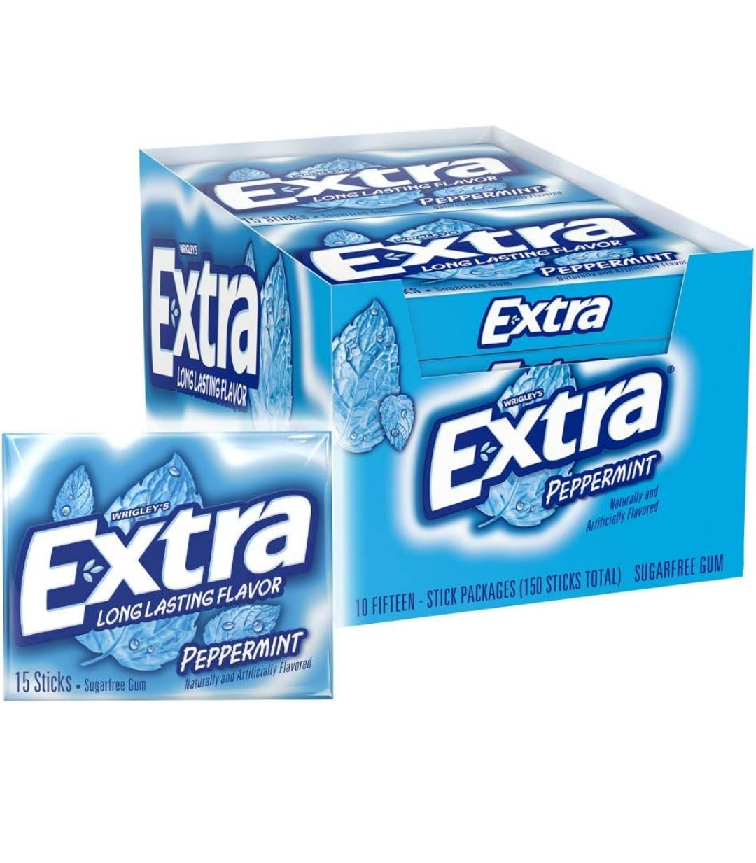 EXTRA Gum Peppermint 10 pack
