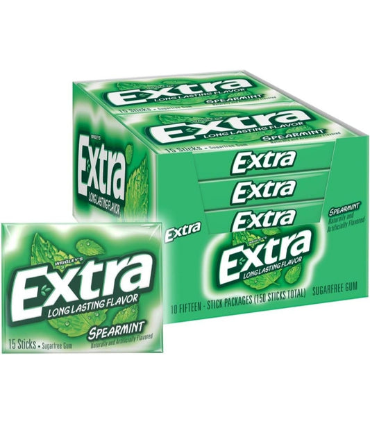 EXTRA Gum Spearmint 10 pack