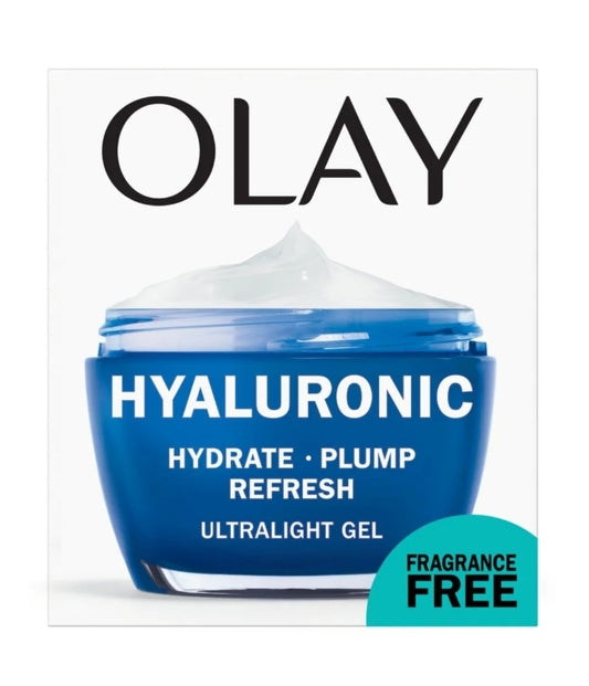 Olay hyaluronic hydrate-plump refresh ultralight gel 1.7oz 1 pack