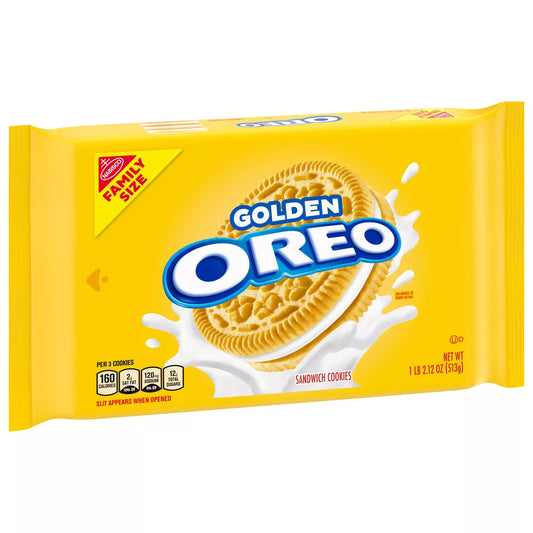NABISCO GOLDEN OREO DOUBLE STUF 1lb 2.71oz 12pk